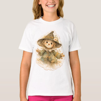Vintage Golden Meadow Kids T-Shirt
