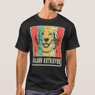 Vintage Golden Retriever Dog For Dog T-Shirt