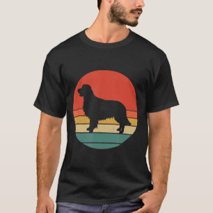 Vintage - Golden Retriever Dog Silhouette Retro 60 T-Shirt