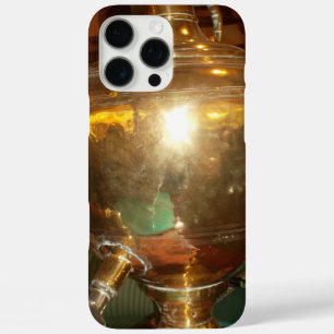 Vintage Golden Samovar   Heirloom Tea Pot Art Prin iPhone 16 Pro Max Case