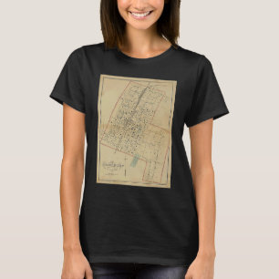 Vintage Goldsboro NC Map 1881 T-Shirt