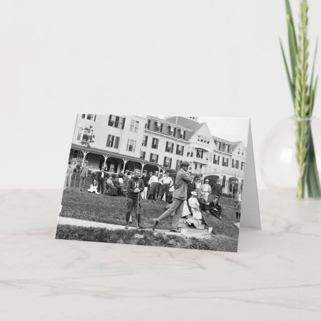 Vintage Golf, 1890s Card (Front)