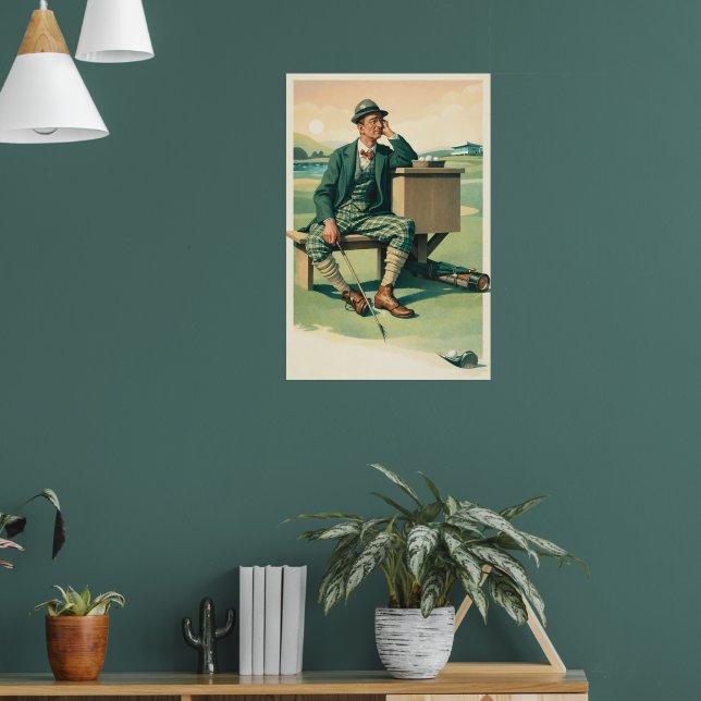 Vintage Golf - Art Print (Living Room 1)