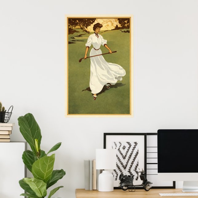 Vintage Golf - Art Print (Home Office)