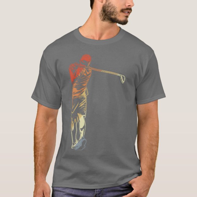 Vintage Golf boy T-Shirt (Front)