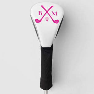 Vintage Golf Club Logo Monogram Initials Head Cover