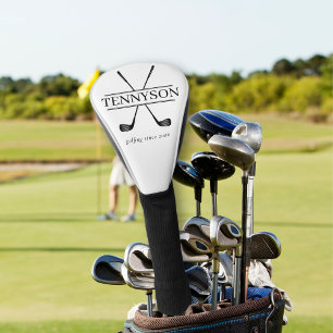 Vintage Golf Club Logo Monogram Name Head Cover