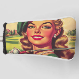 Vintage Golf Girl Head Cover