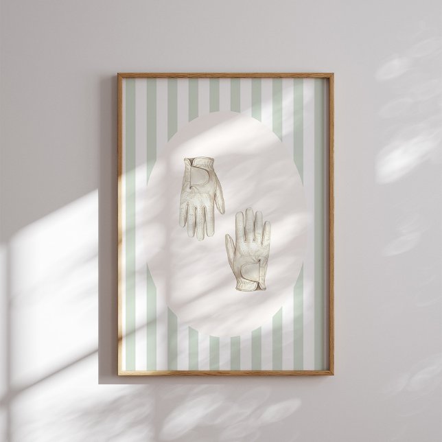 Vintage Golf Gloves Wall Art (Creator Uploaded)