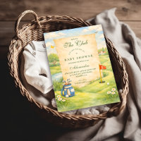 Vintage Golf Storybook Baby Shower