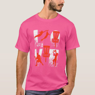 Vintage  Golfer  Disc Golf For Men Women Boy T-Shirt