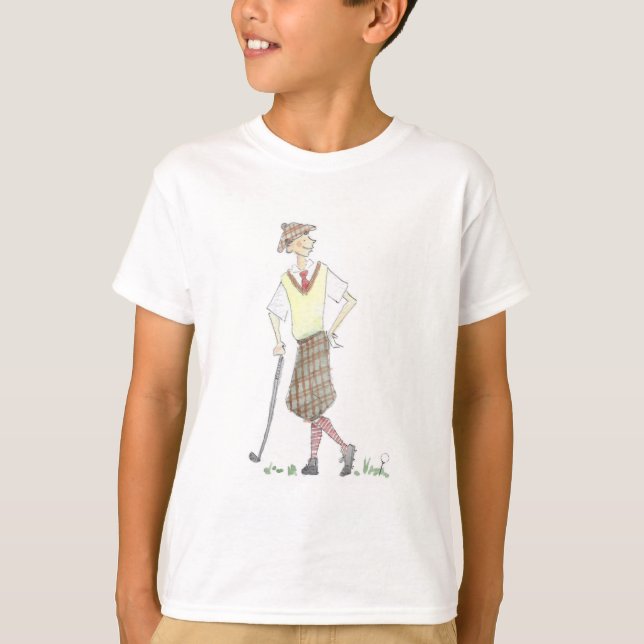 Vintage Golfer Shirt (Front)