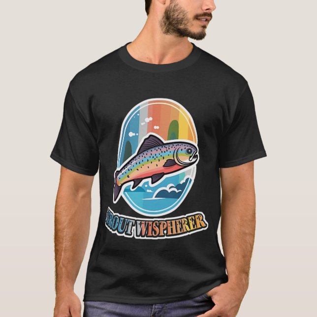 Vintage Gone Fishing T-Shirt (Front)