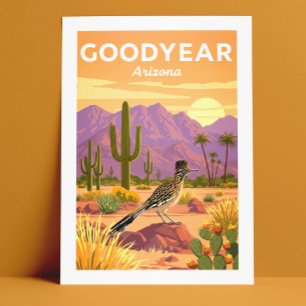 Vintage Goodyear Arizona Postcard