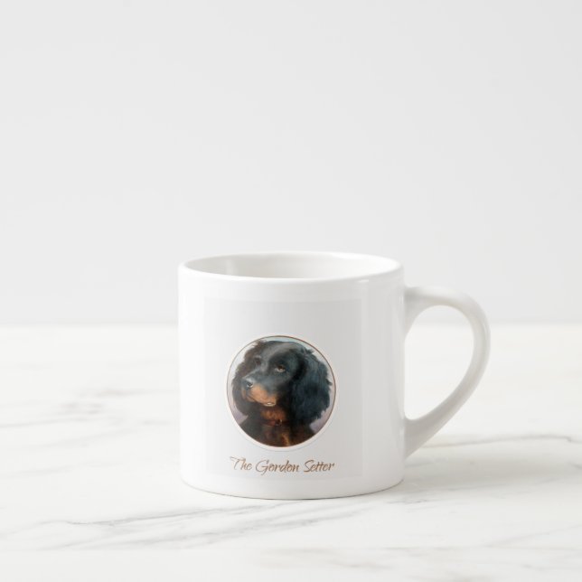 Vintage Gordon Setter Espresso Cup (Right)