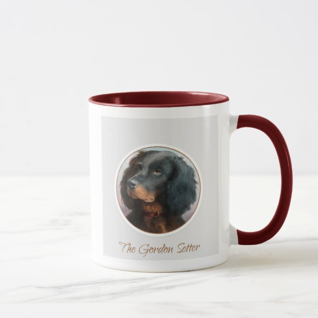 Vintage Gordon Setter Mug (Right)