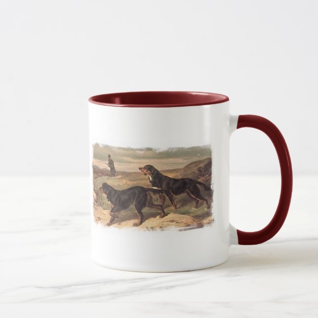 Vintage Gordons at Work Ceramic Mug (Right)