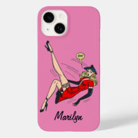 Vintage Gorgeous Blonde Glamour Girl Retro Pinup