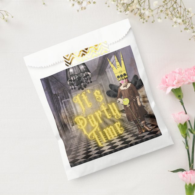 Vintage Goth Halloween Costume Party  Favour Bags (Sealed)