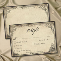 Vintage Gothic Medieval Parchment Wedding