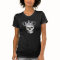Vintage Gothic Skull with Queens Crown T-Shirt
