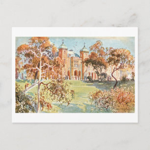 Vintage Government House, Perth, Australia Postcard