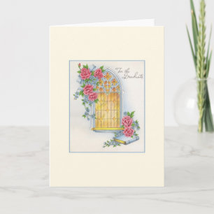 Vintage Graduation Greeting Card