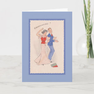 Vintage Graduation Greeting Card