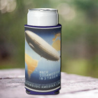 Vintage Graf Zeppelin travel poster