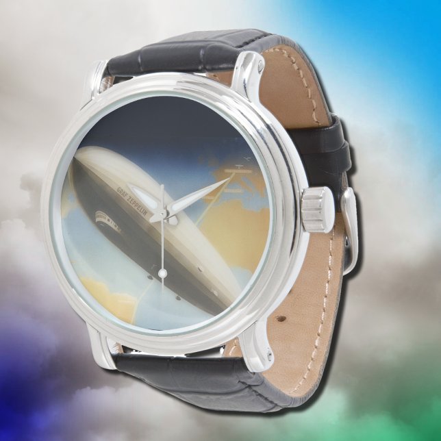 Vintage Graf Zeppelin travel poster Watch (Creator Uploaded)