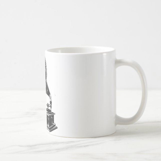 Vintage Gramophone Coffee Mug (Right)