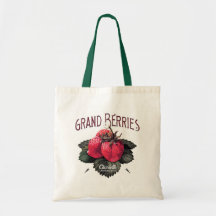 Vintage Grand Berries Strawberries Add Your Name