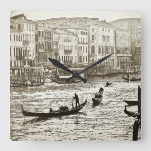 VINTAGE GRAND CANAL Wall Clock