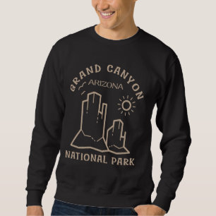 Vintage Grand Canyon National Park Arizona Hiking  Sweatshirt