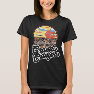 Vintage Grand Canyon National Park Retro 80's Styl T-Shirt