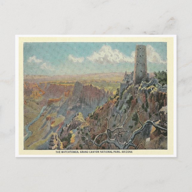 Vintage Grand Canyon Postcard (Front)