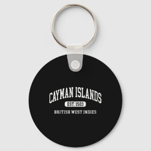 Vintage Grand Cayman Islands Est 1503 Vacation Sou Key Ring