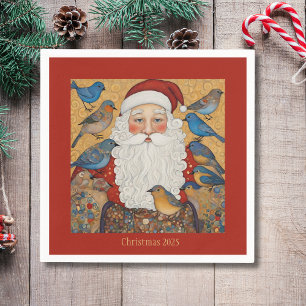 Vintage Grandma Christmas Trivet Napkin