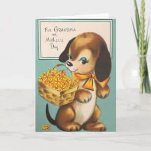 Vintage Grandma Mother's Day Card