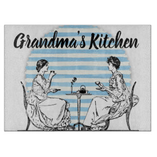 Vintage Grandma's Kitchen Cutting Board