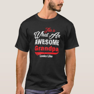 Vintage Grandpa Birthday Birthday Grandpa T-Shirt