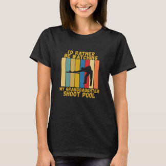 Vintage Grandparents Rather Watch Granddaughter Sh T-Shirt