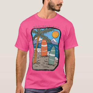 Vintage Granola Boy Aesthetic Granola Girl Summer  T-Shirt