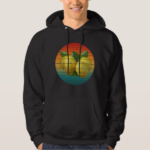 Vintage grape fruits food heathy vegan hoodie