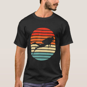 Vintage Graphic Diver Diving Scuba Diver Apnoe Sno T-Shirt
