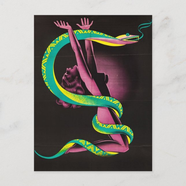 Vintage Graphic Postcard (Front)