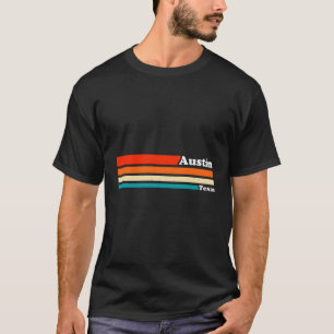 Vintage Graphic Style Retro 1980S Austin Texas T-Shirt