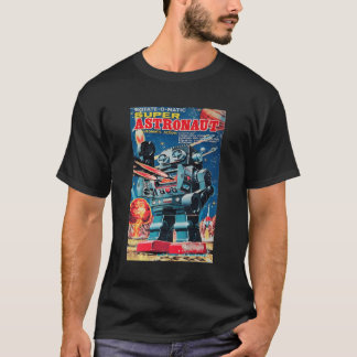 Vintage Graphic Super Astronaut Robot Retro Old Ja T-Shirt