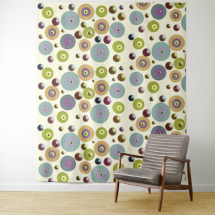 Vintage Graphic Tapestry