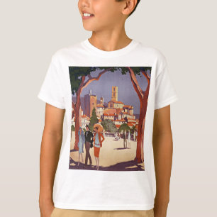 Vintage Grasse Summer Art T-Shirt